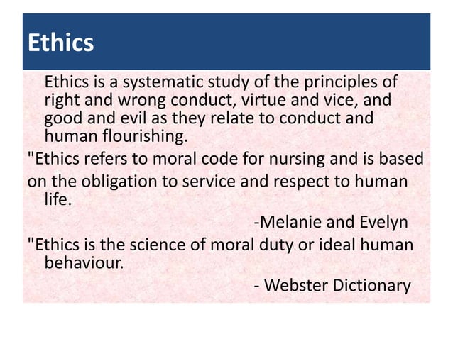 Code of Ethics and Professional conduct for nurses.pptx | Parenting ...