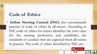 Code Of Ethics For Nurses English Code Of Ethics For Nurses English