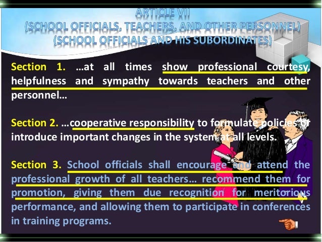 Code Of Ethics For Professional Teachers Of The Philippines Code Of Ethics For Professional Teachers Of The Philippines