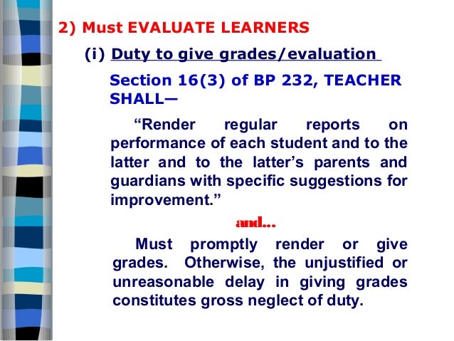 Code Of Ethics For Teachers