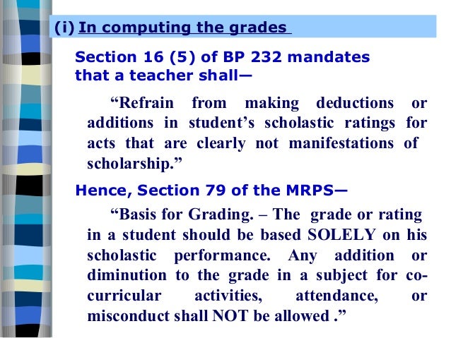 Code Of Ethics For Teachers