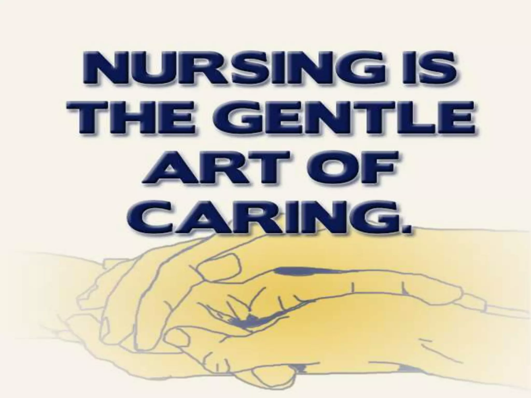 Lets speak about nursing
 