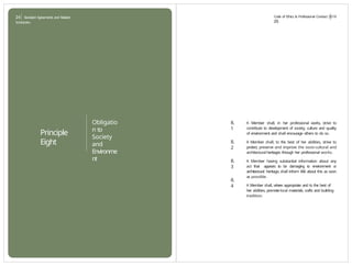 Institute of Architects Bangladesh: Code of Ethics & Professional ...