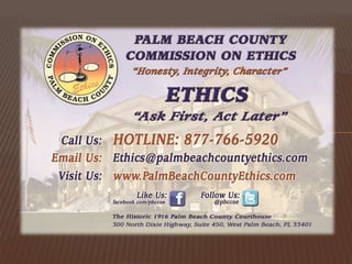 Code of Ethics Training