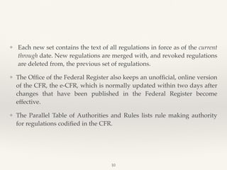 Code of Federal Regulations | PDF