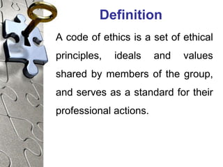Code Of Nursing Ethics Code Of Nursing Ethics