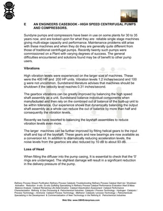 Code of Practice - Centrifugal Pump Operation and Maintenance | PDF