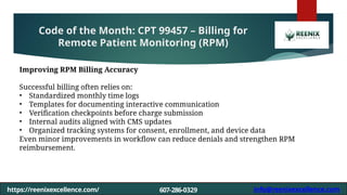 Code of the Month CPT 99457 – Billing for Remote Patient Monitoring.pptx