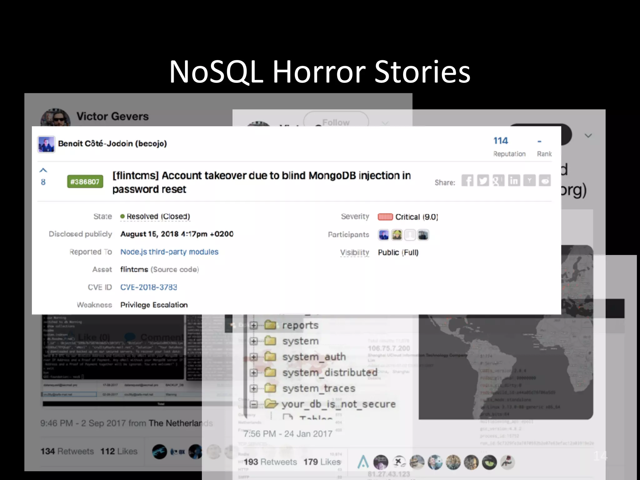 NoSQL	Horror	Stories
14
 