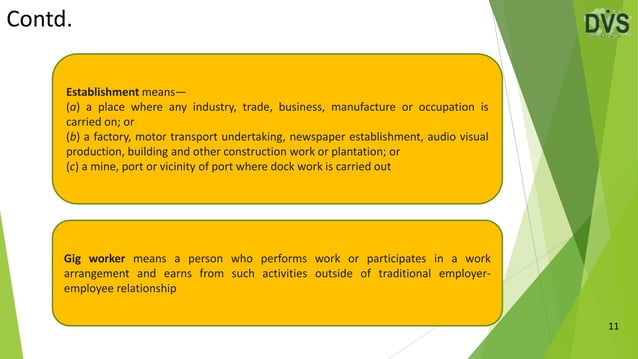 Code on Social Security, 2020-Part I | PPTX | Government Support and ...