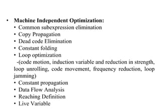 Comprehensive Guide to Code Optimization Techniques in Compiler Design ...
