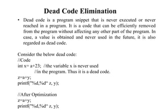Comprehensive Guide to Code Optimization Techniques in Compiler Design ...