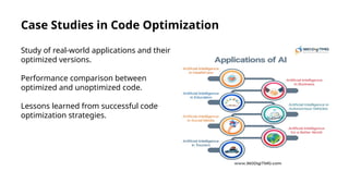 Unoptimized Code Code Optimization In Code Generator In Compiler Design Subject.pptx