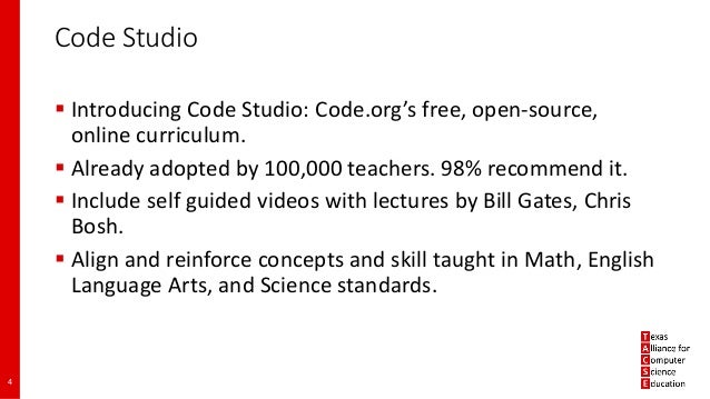 Code.org TCEA TEC-SIG 2015