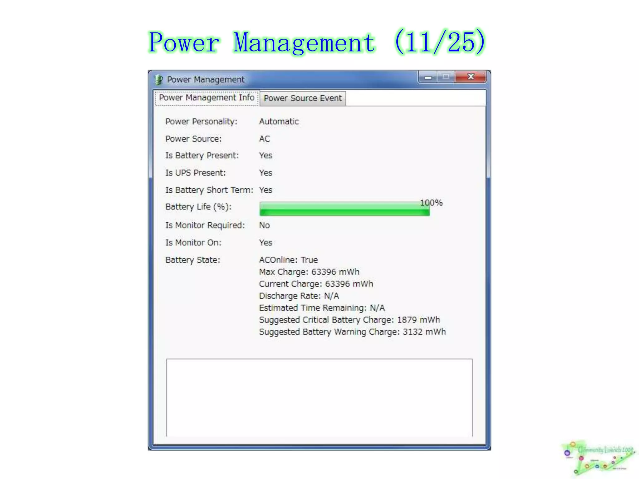 Power Management (11/25)