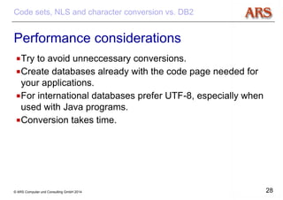 DB2 and Codepages | PPTX