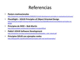 Solid Codigo SOLID - ¿Cómo lo aplico a mi código? | PPTX