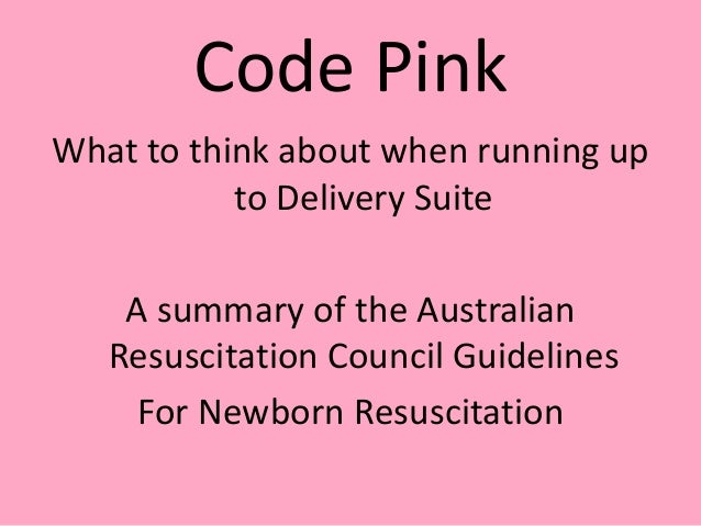 Code Pink