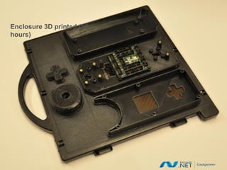 Enclosure 3D printed (>6MICROSOFT CONFIDENTIAL
hours)
 