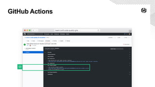 GitHub Actions
hashi.co/tf-code-quality-gha
 