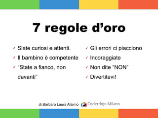 Cos'è CoderDojo | PDF