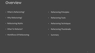 Code refactoring | PPTX