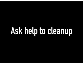 Ask help to cleanup
 