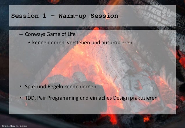 Warm up kennenlernen