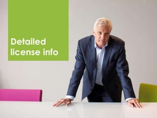 Detailed
license info
 