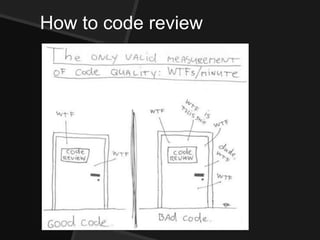 How to code review
 