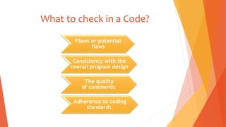 Code review | PPTX