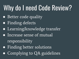Code Review Best Practices | PPT