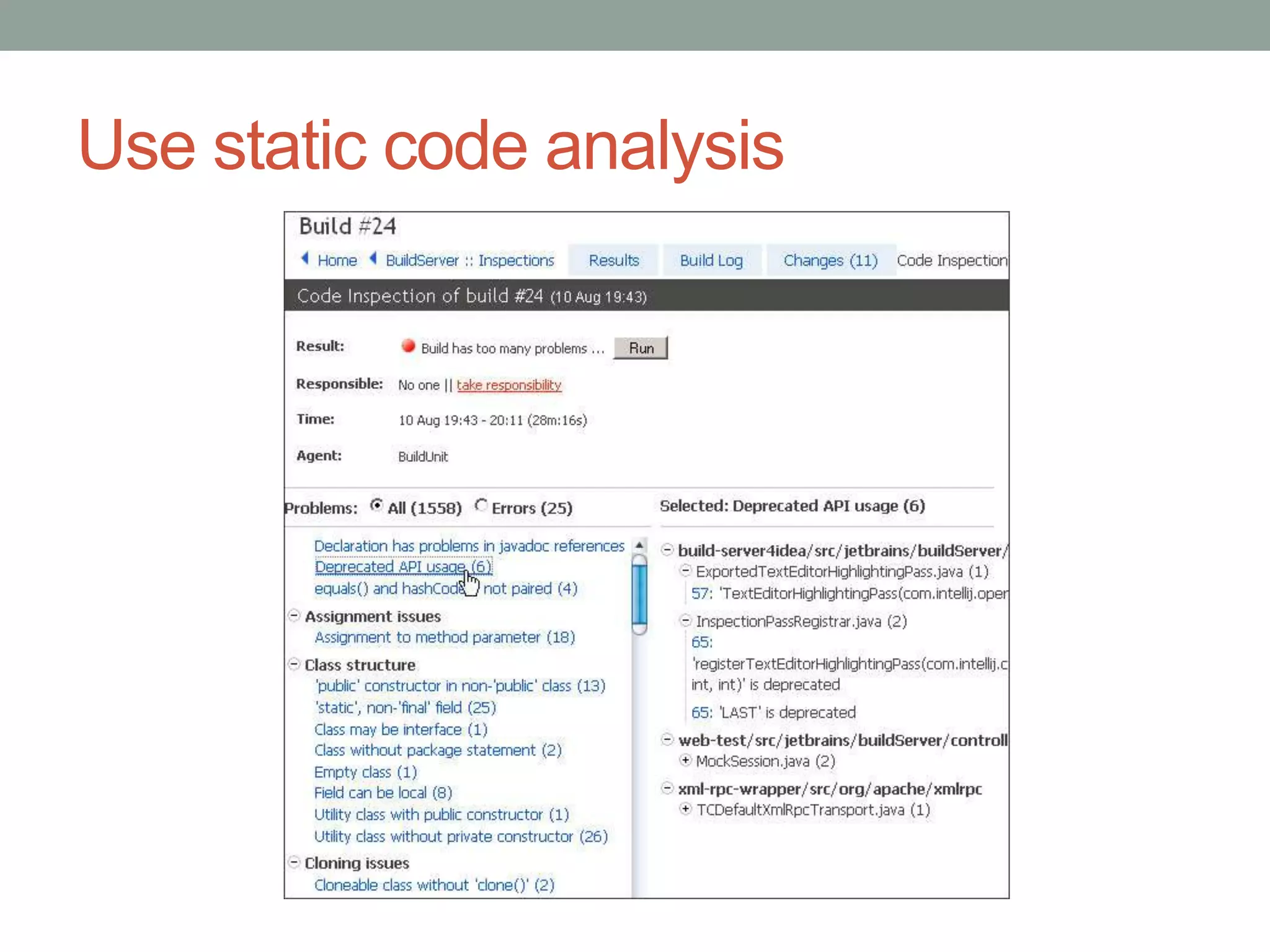 What should we start with?A reviewer