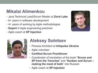 Mikalai AlimenkouJava Technical Lead/Scrum Master at Zoral Labs
