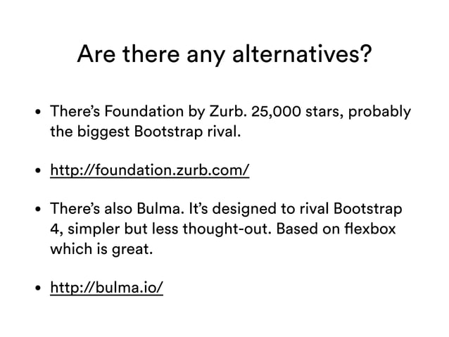 Scalable front-end architecture with Bootstrap 3 + Atomic CSS | PPT