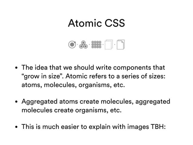 Scalable front-end architecture with Bootstrap 3 + Atomic CSS | PPT