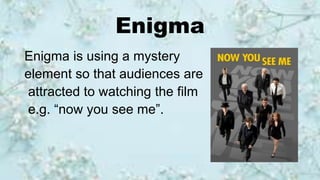 Using Egnigma Codes and Conventions | PPTX