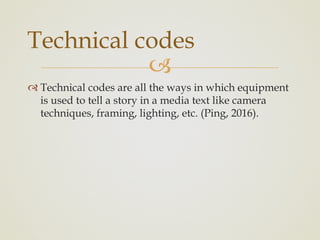 Codes-Conventions-and-3.pptx Media and Information | PPTX