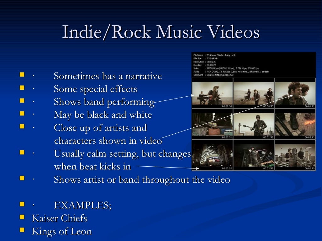 Codes and conventions of different genres of music