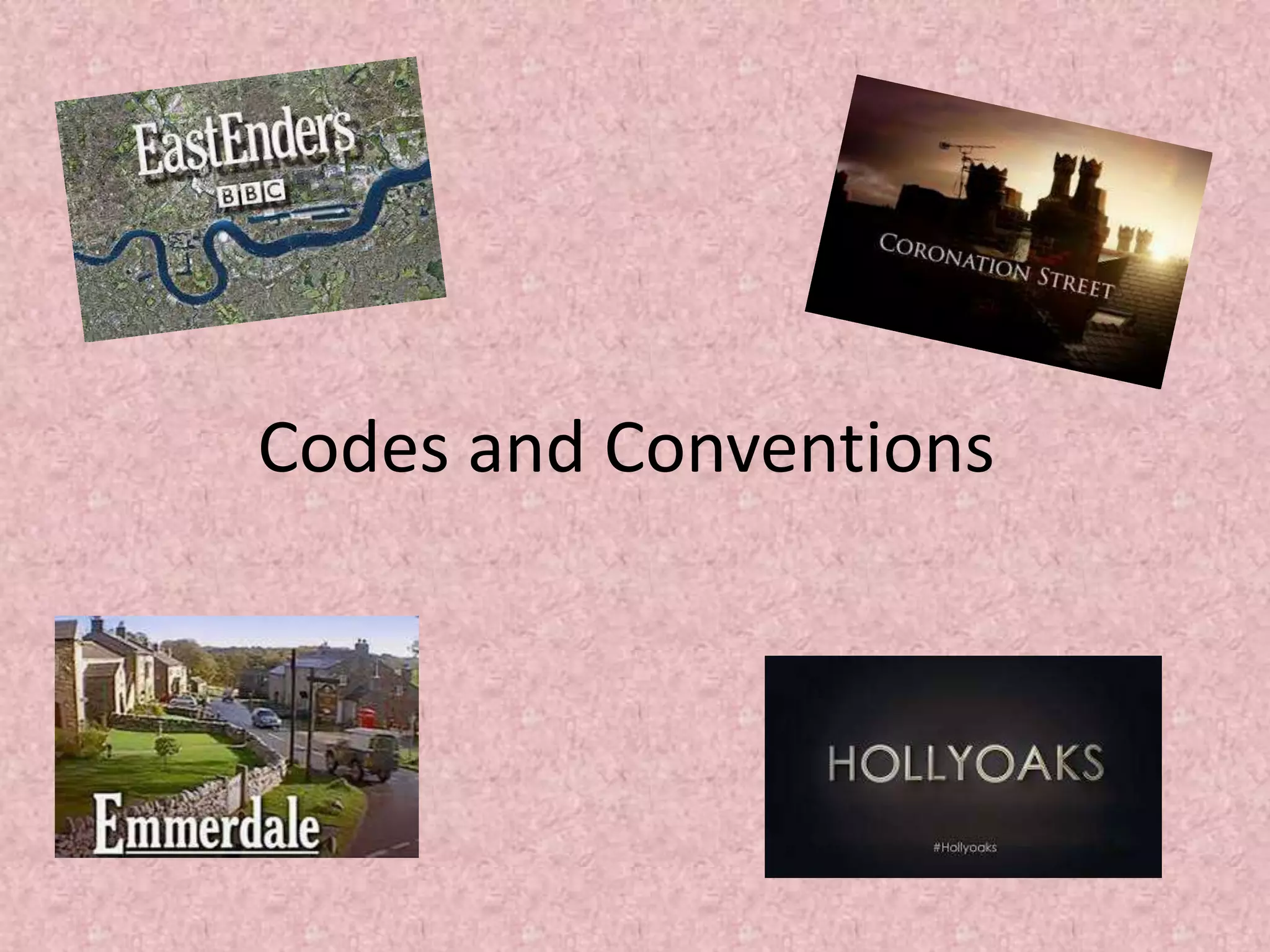 Codes and Conventions