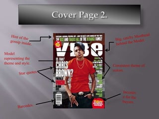 Consistent theme of
colors.
Model
representing the
theme and style.
 