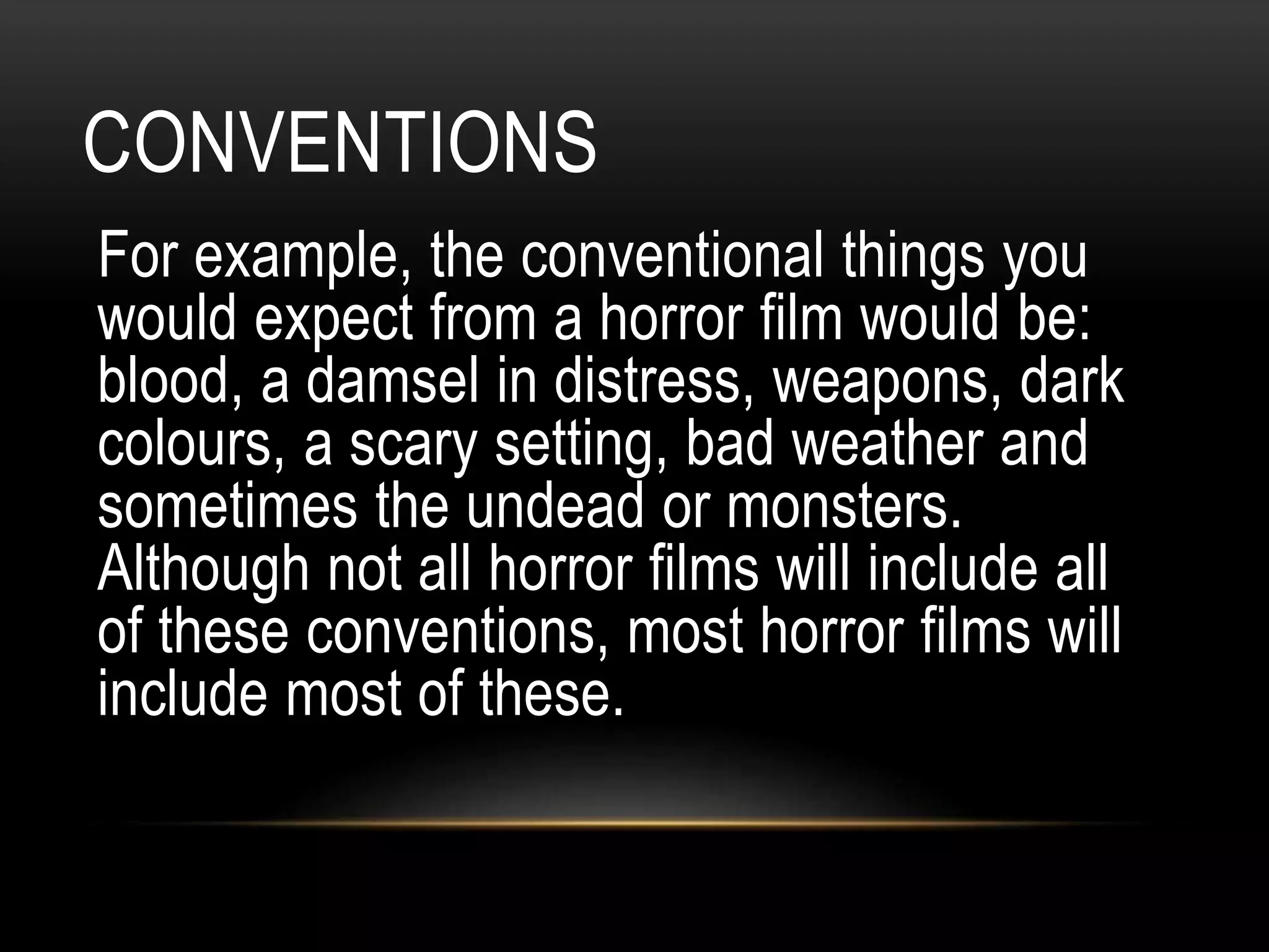 Codes and conventions | PPTX