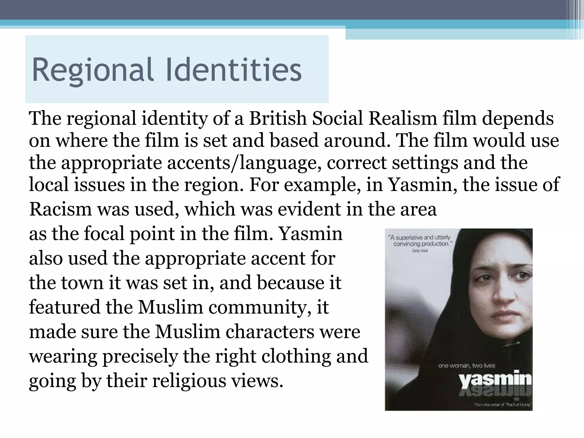 Codes and Conventions of British Social Realism | PPT