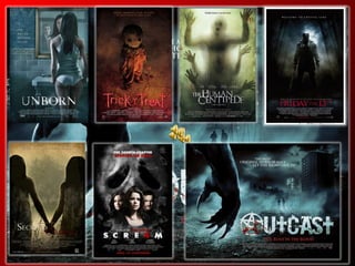 Codes and Conventions of Horror Film Posters 