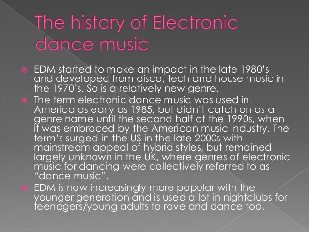 Codes And Conventions Of Rap And Electronic Dance Music