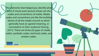 CODES, CONVENTIONS, AND LANGUAGE OF MEDIA.pptx