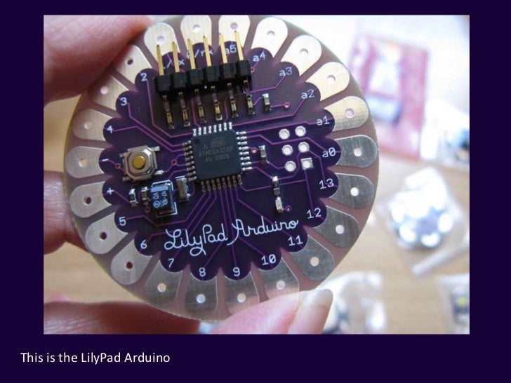 Exploring wearable technology & electronic art using microcontrollers…