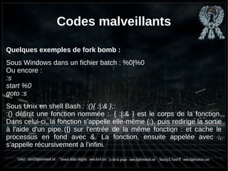 Codes Malveillants