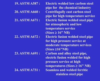 Piping Engineering Codes & Standards | PPT