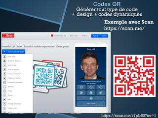 Les codes QR!
Action !
 